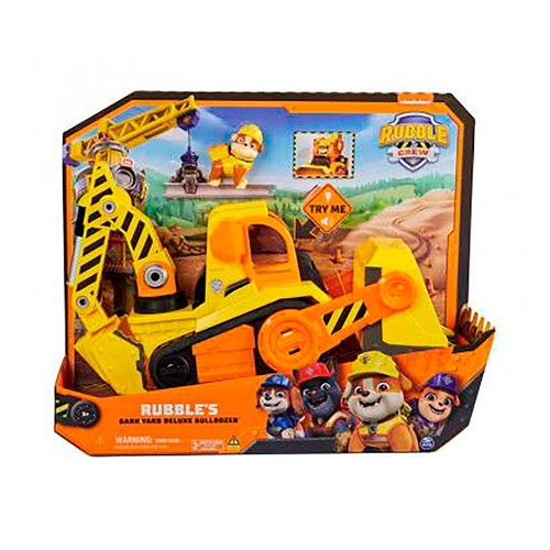 Vehículo deluxe equipo rubble - Patrulla Canina Paw Patrol