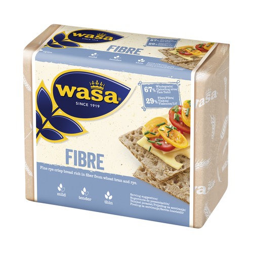 Pan crujiente fibra WASA 230 gr