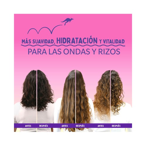 AUSSIE 3 minute miracle curls Acondicionador hidratante para cabellos rizados o con ondas 250 ml.