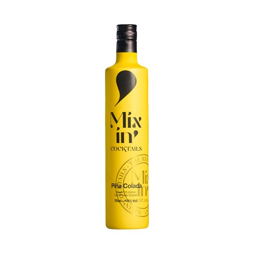 MIXIN´ COCKTAILS Piña colada lista para tomar botella 70 cl.