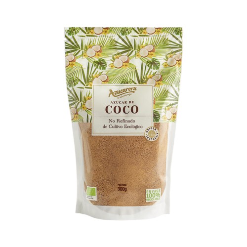 Azúcar de coco ecológica AZUCARERA 300 g.