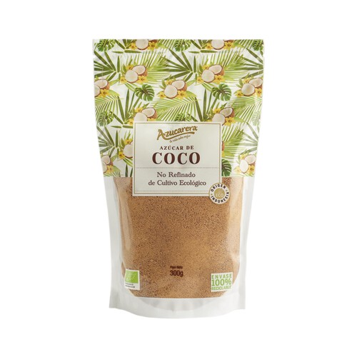 AZUCARERA Azúcar de coco ecológica AZUCARERA 300 g.