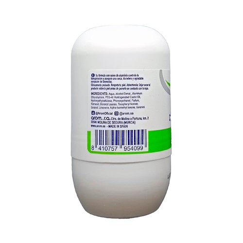 NUKY Desodorante roll on para mujer con protección antitranspirante hasta 24 horas 75 ml.