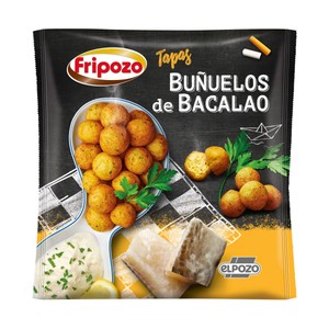 Buñuelos de bacalao congelados Tapas 500 g.