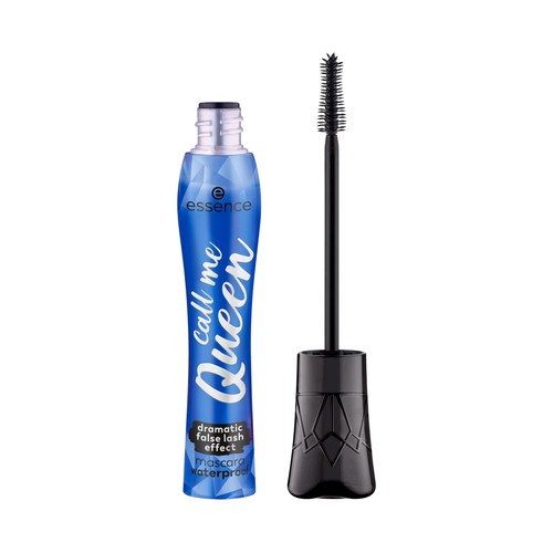 ESSENCE Call me queen Máscara de pestañas resistene al agua, efecto longitud y volumen.