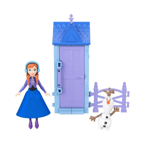 Disney Frozen Minis Casa Sorpresa de Arendelle Cdu, modelos surtidos, MATTEL