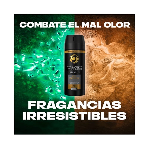 AXE Essential Gold temptation Desodorante en spray para hombre con protección antitranspirante hasta 24 horas 150 ml.
