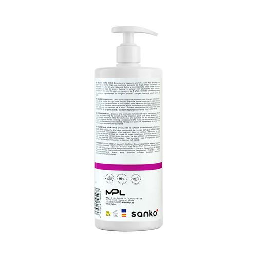 SANKO Gel de baño con aroma a higo 1 l.