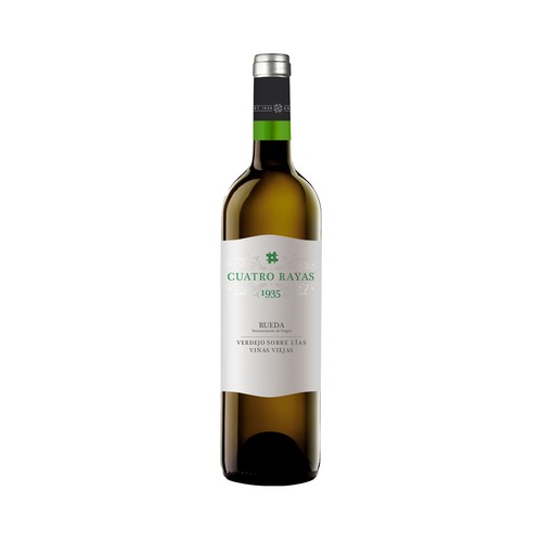 CUATRO RAYAS 1935 Vino blanco Verdejo sobre lías viejas de viñas viejas con D.O. Rueda botella 75 cl.