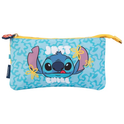Estuche portatodo triple Stitch Tropical. GRUPO ERIK