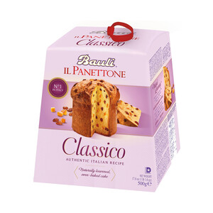 Imagen de BAULI Panettone con frutos 500 g.