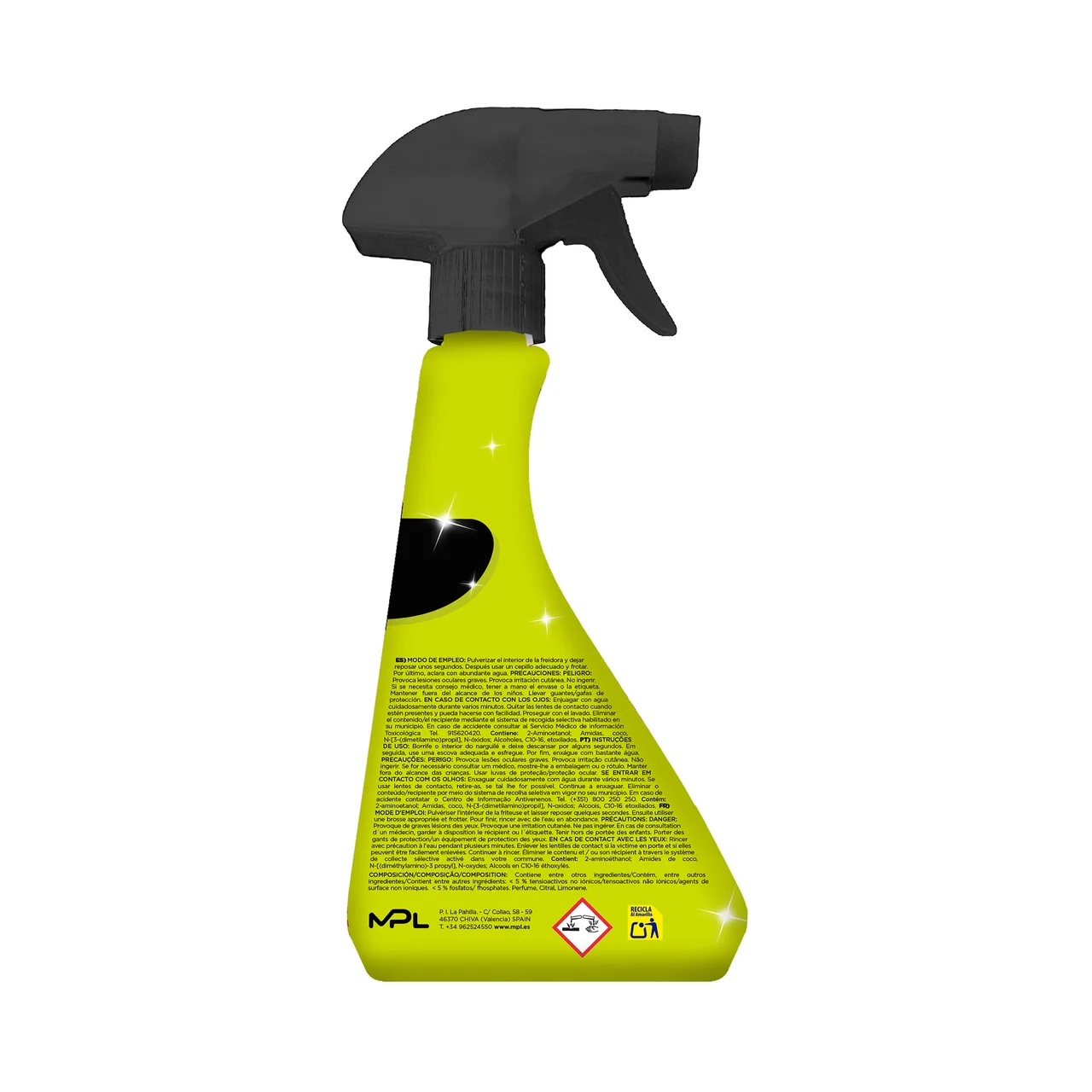 Spray limpiador de freidoras sin aceite (air fryer) 500 ml.