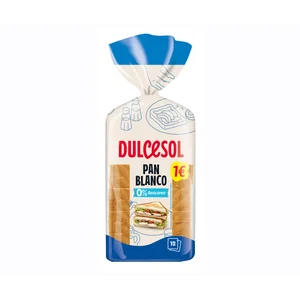 DULCESOL Pan de molde blanco 395 gr.