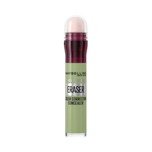 MAYBELLINE Instant anti-age tono verde Corrector con acabado uniforme y suave de larga duración (hasta 12 horas).
