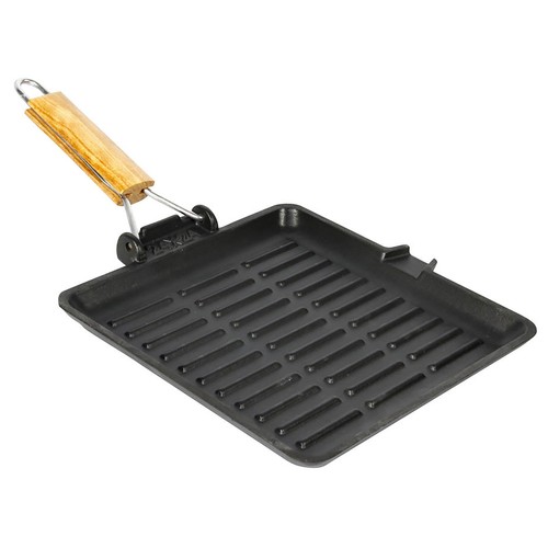 Asador de hierro fundido 24x24cm, ACTUEL.