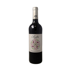 RIETOS  Vino tinto roble con D.O. Ribera del Duero RIETOS botella de 75 cl.