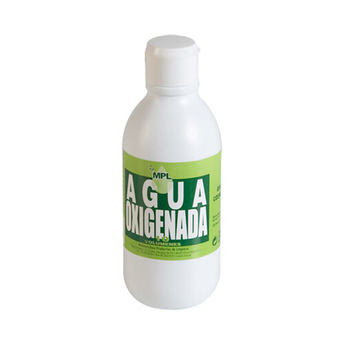 Agua oxigenada, ideal para la limpieza e higiene de la piel sana (uso exteno) MPL 250 ml