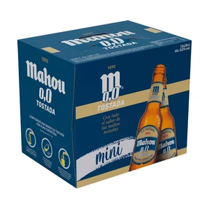 MAHOU 0.0 Tostada pack 12 bot. x 20 cl.
