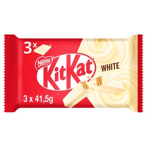 Imagen de KIT KAT Barritas de galleta cubiertas de chocolate blanco 3 uds. 41,5 g.