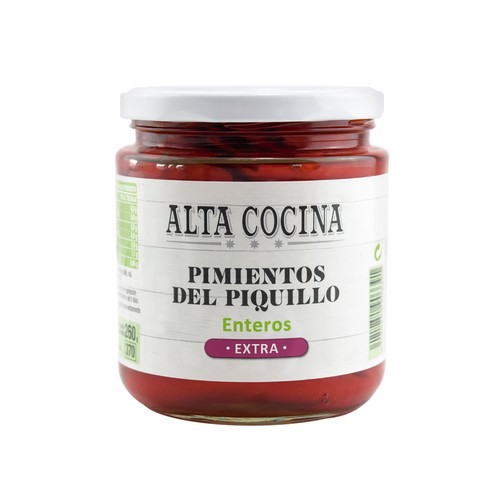 Pimientos del Piquillo enteros extra ALTA COCINA 260 g.