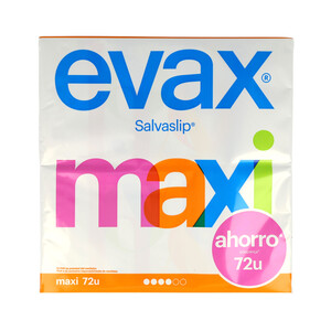 EVAX Salvaslips maxi EVAX Cottonlike 72 uds.