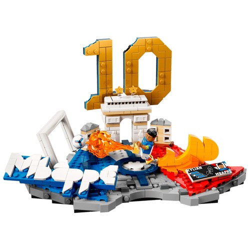 LEGO Editions. 43013, Kylian Mbappé: Fenómenos del Fútbol.