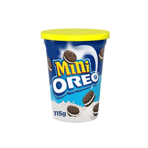 OREO Galletas Mini rellenas de vainilla 115 g.