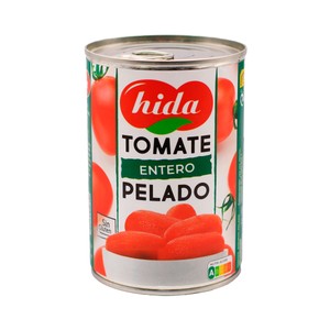 Imagen de HIDA Tomate entero pelado lata de 240 g.
