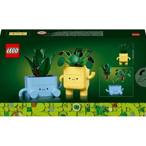 LEGO Botanicals Plantas Felices 10349, 217 piezas, +9 años.