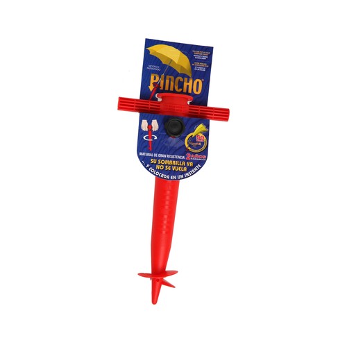 Soporte para sombrilla en forma de pincho,22 x 2,5cm, NEOFER