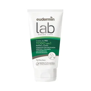 EUDERMIN Lab Crema todo en 1 para pies y talones muy secos 75 ml.