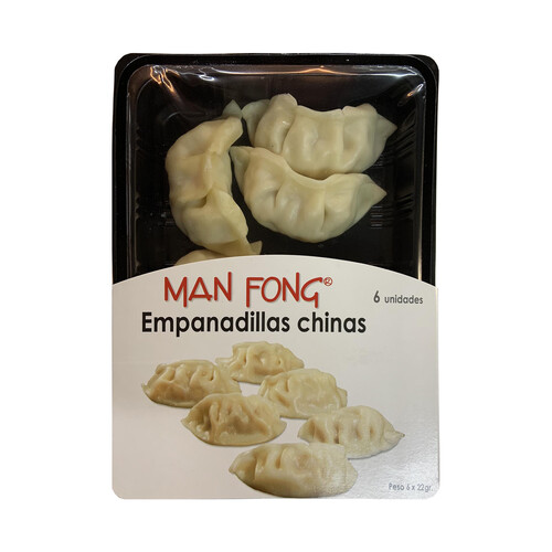 MANFONG Empanadillas chinas, listas para calentar y comer MAN FONG 6 x 22 g.