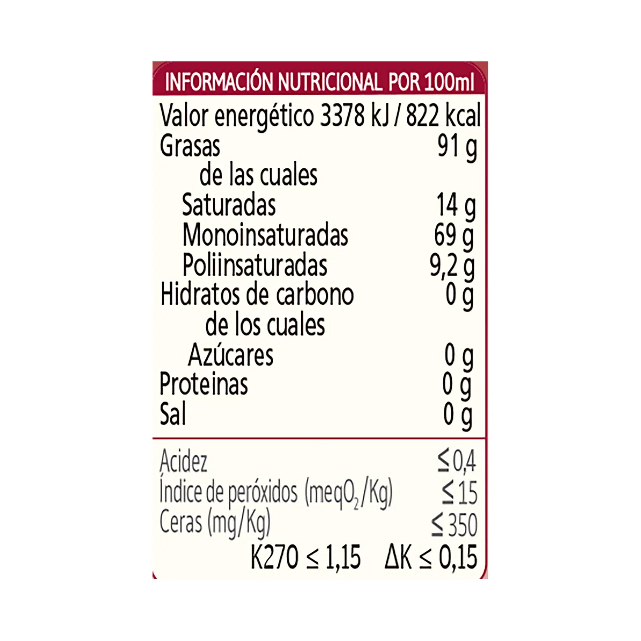 Aceite de oliva suave 1 l.