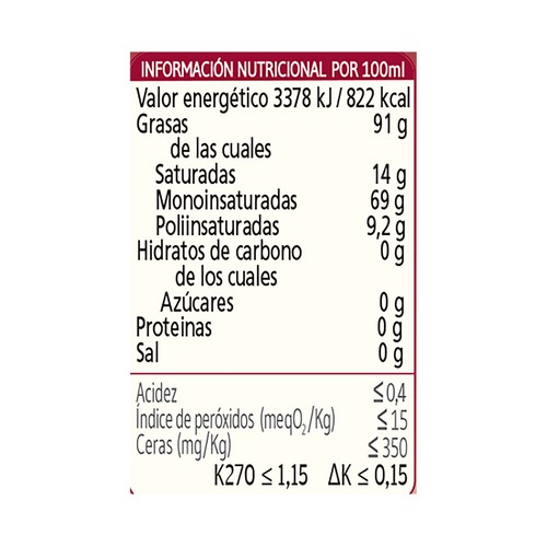 SAETA Aceite de oliva suave 1 l.