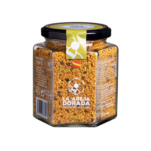 LA ABEJA DORADA Polen 100 % Español 230 g.