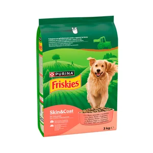 FRISKIES Comida para perros adultos a base de buey y pescado 3 kg