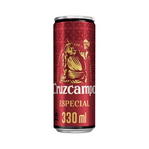 Imagen de CRUZCAMPO Especial Cerveza rubia lata 33 cl.