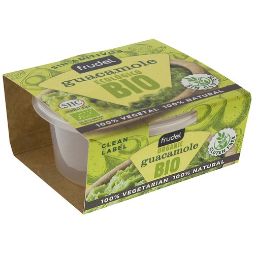 FRUDEL Guacamole 100 % vegetal ecológico FRUDEL 150 g.