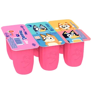 DANONINO Petit suisse con sabor a fresa DANONINO de Danone 6 x 50 g.