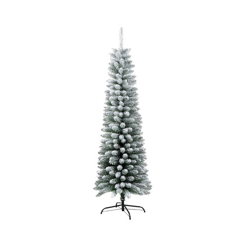 Árbol artificial nevado Slim 180cm, 339 ramas ACTUEL.