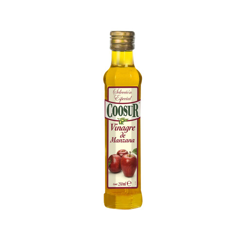 COOSUR Vinagre de manzana selección especial COOSUR, botella de 250 ml.