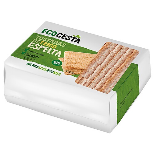 ECOCESTA Tostadas de trigo espelta ecológico 110 g.