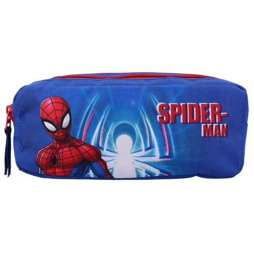 Estuche portatodo 3 compartimentos. SPIDERMAN