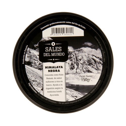 FOSSIL RIVER Sal negra del Himalaya 150 g.