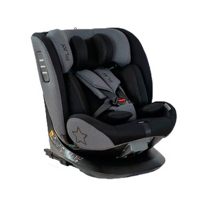 Silla auto Leg Estelar I-size (40 a 150 cm), evolutiva, a contra marcha, color carbon