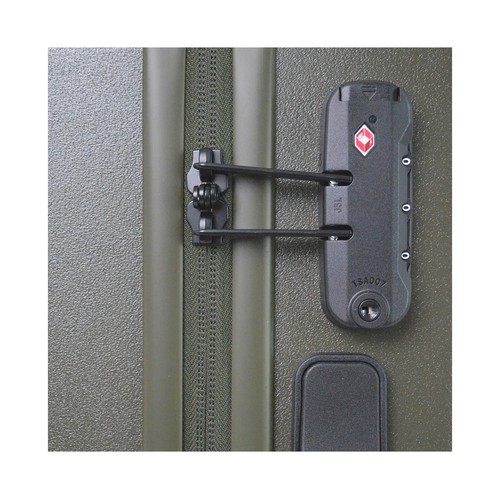 Maleta de cabina tipo trolley  4 ruedas khaki 55cm. AIRPORT