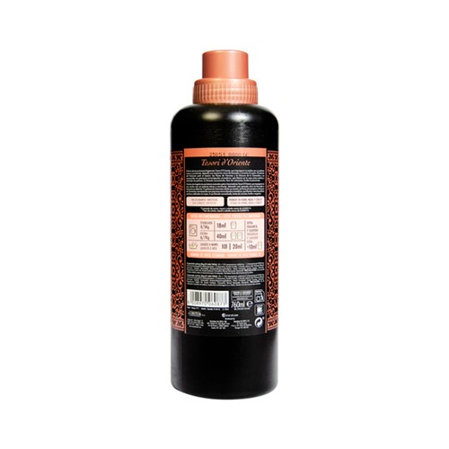 TESORI D´ORIENTE Hamman Suavizante concentrado con perfume de larga duración 42 lavados, 750 ml.