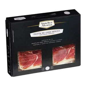 SÁNCHEZ ALCARAZ Maletín de paleta de cebo ibérica 50% 12x60 g.