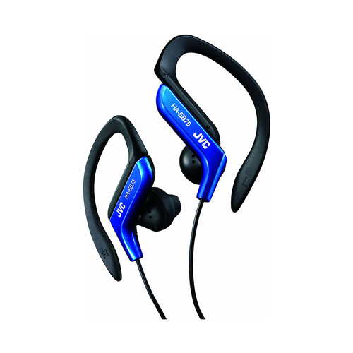 Auriculares deportivos tipo intrauricular JVC HA-EB75-A tipo clip, color azul.