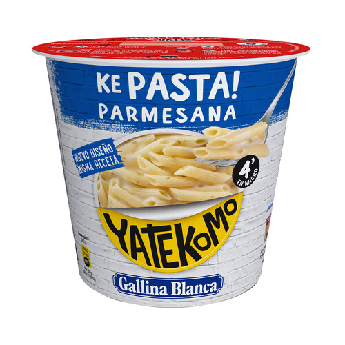 YATEKOMO Macarrones con queso vaso de 100 g.